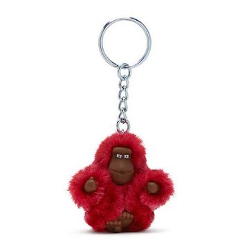 Kipling Sven Extra Small Monkey Keychain Accessoires Rood Roze | België 1229JP